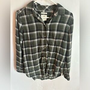 American Eagle Ahh-mazingly Soft Boyfriend Fit Flannel Size Medium